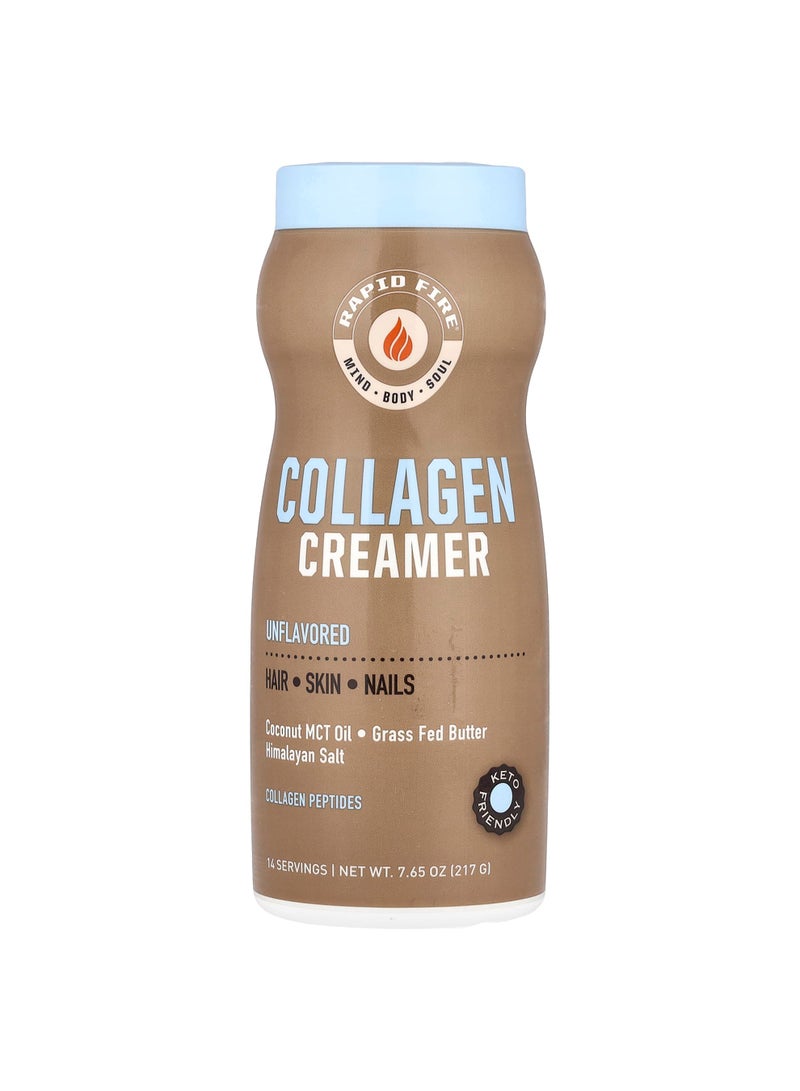 Collagen Creamer, Unflavored, 7.65 oz (217 g)